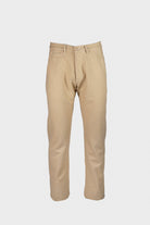 Wythe - Rustic Plainweave Flat Front Chino - Natural - Canoe Club