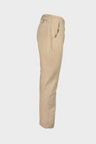 Wythe - Rustic Plainweave Flat Front Chino - Natural - Canoe Club