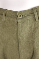 Wythe - Rustic Plainweave Flat Front Chino - Olive - Canoe Club