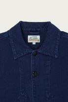 Wythe - Rustic Plainweave Hunting Jacket - Indigo - Canoe Club