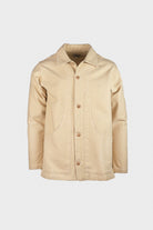 Wythe - Rustic Plainweave Hunting Jacket - Natural - Canoe Club