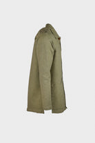 Wythe - Rustic Plainweave Hunting Jacket - Olive - Canoe Club