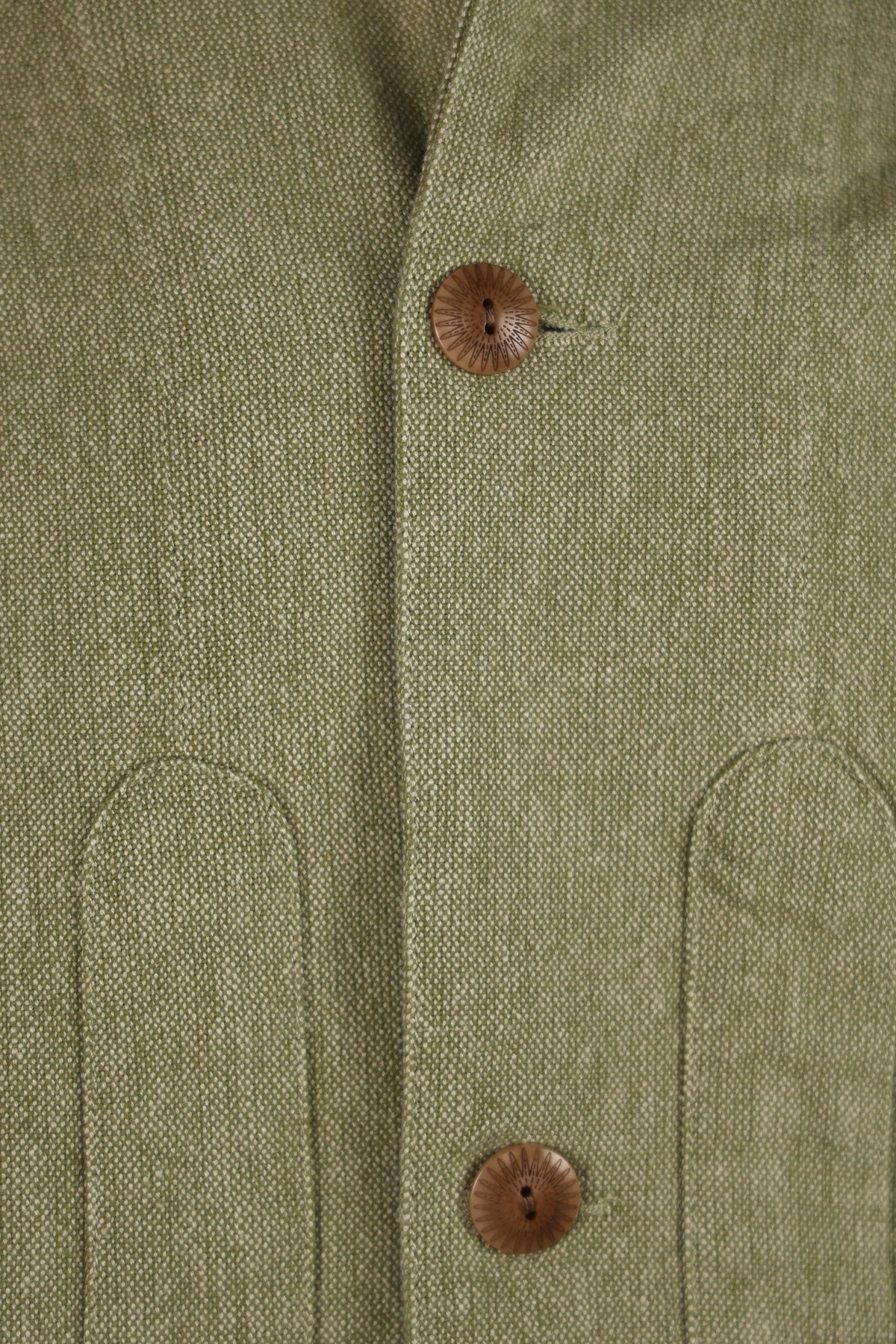Wythe - Rustic Plainweave Hunting Jacket - Olive - Canoe Club