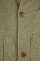 Wythe - Rustic Plainweave Hunting Jacket - Olive - Canoe Club
