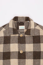 Wythe - Shetland Tweed Hunting Jacket - Brown Buffalo Check - Canoe Club
