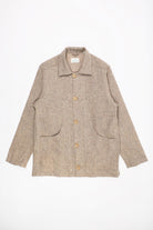 Wythe - Shetland Tweed Hunting Jacket - Natural Tickweave - Canoe Club