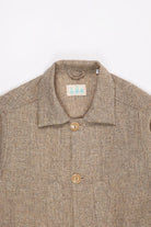 Wythe - Shetland Tweed Hunting Jacket - Natural Tickweave - Canoe Club