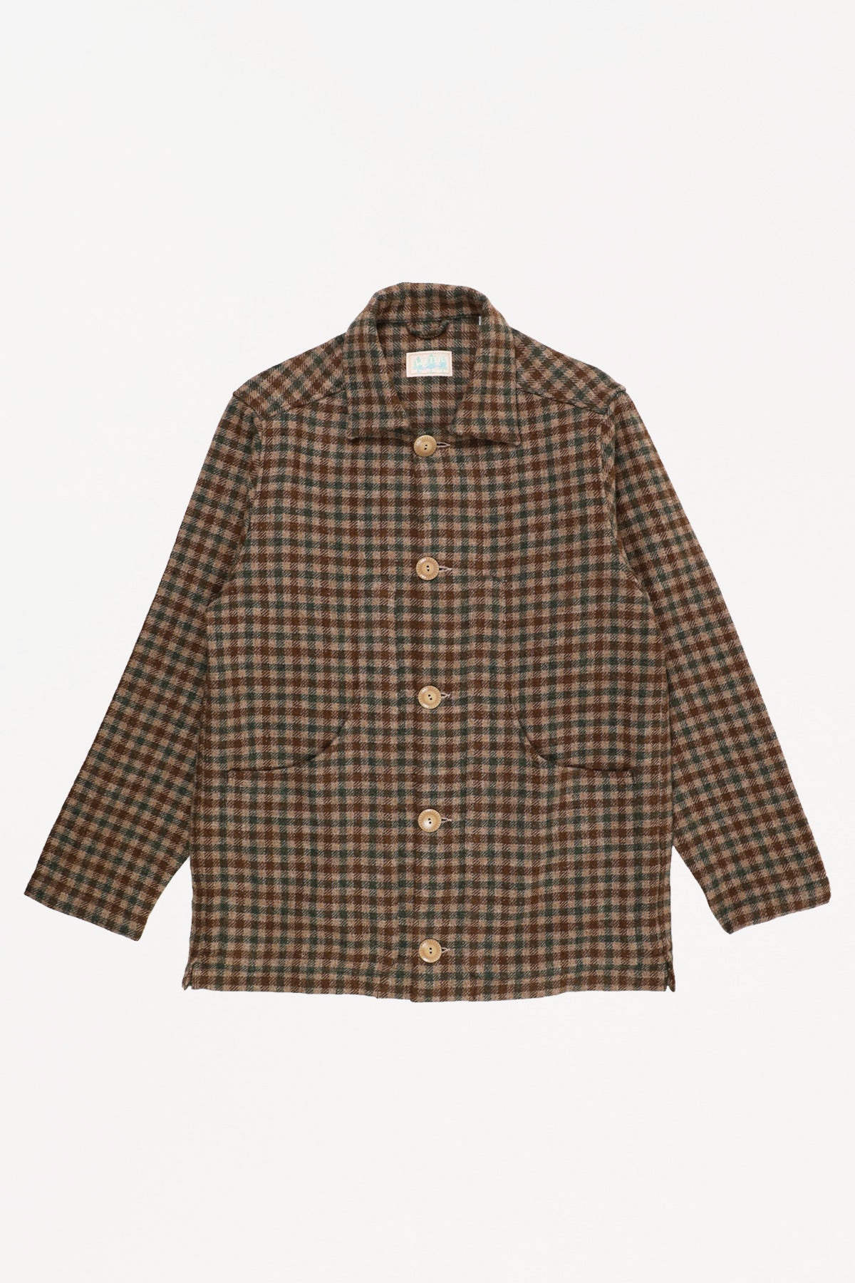 Wythe - Shetland Tweed Hunting Jacket - Sheperd's Check - Canoe Club