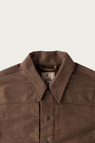 Wythe - Wabash Stripe Moleskin Ranch Jacket - Espresso Brown - Canoe Club