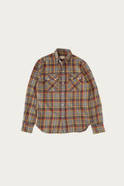 Wythe - Washed Flannel Pearlsnap Shirt - Dusk Plaid - Canoe Club