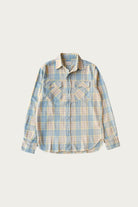 Wythe - Washed Flannel Pearlsnap Shirt - Sand Dunes Sunrise - Canoe Club