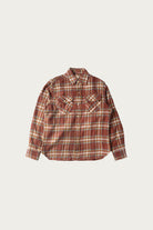 Wythe - Washed Flannel Workshirt - Autumn Rust - Canoe Club