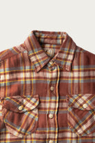 Wythe - Washed Flannel Workshirt - Autumn Rust - Canoe Club