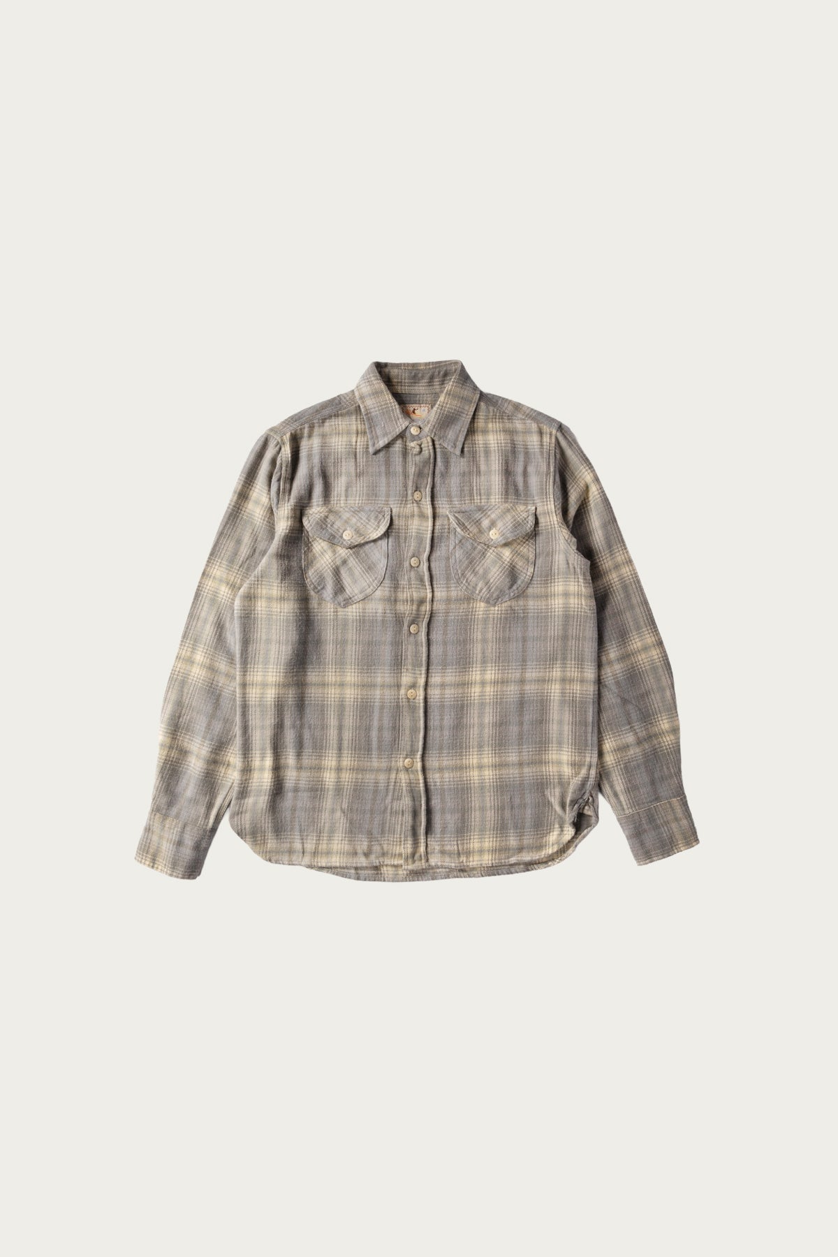 Wythe - Washed Flannel Workshirt - Late Frost - Canoe Club