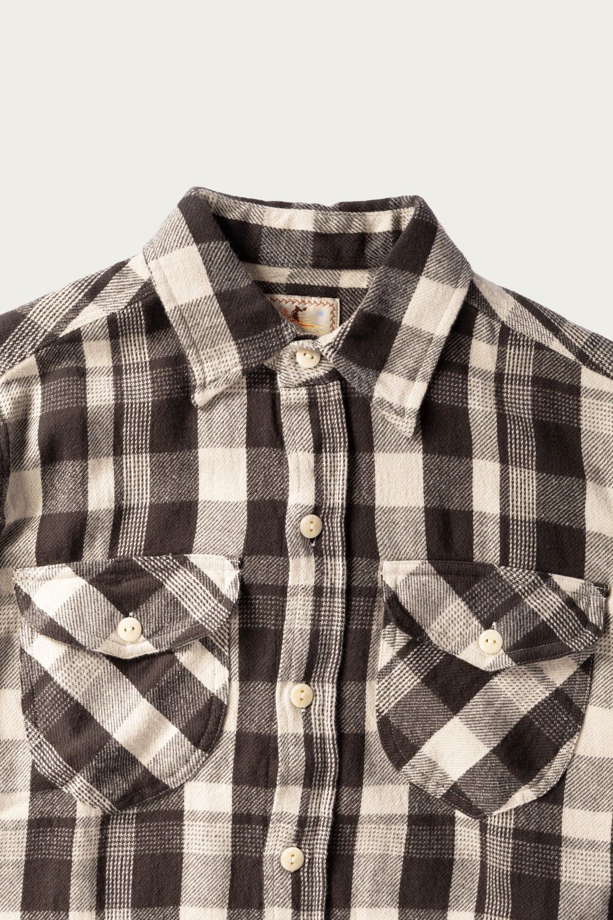 Wythe - Washed Flannel Workshirt - Night Pitch - Canoe Club