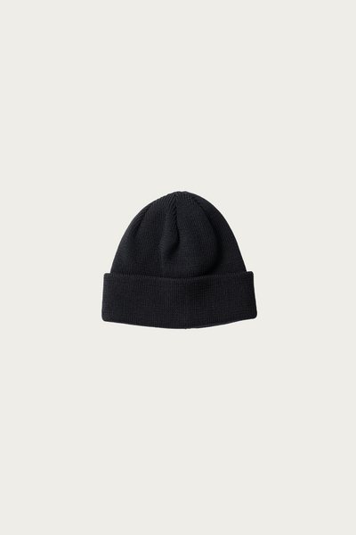 Yoko Sakamoto Knit Big Watch Cap | Black | Canoe Club