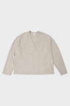 Velva Sheen - Wide Cardigan - Greige - Canoe Club