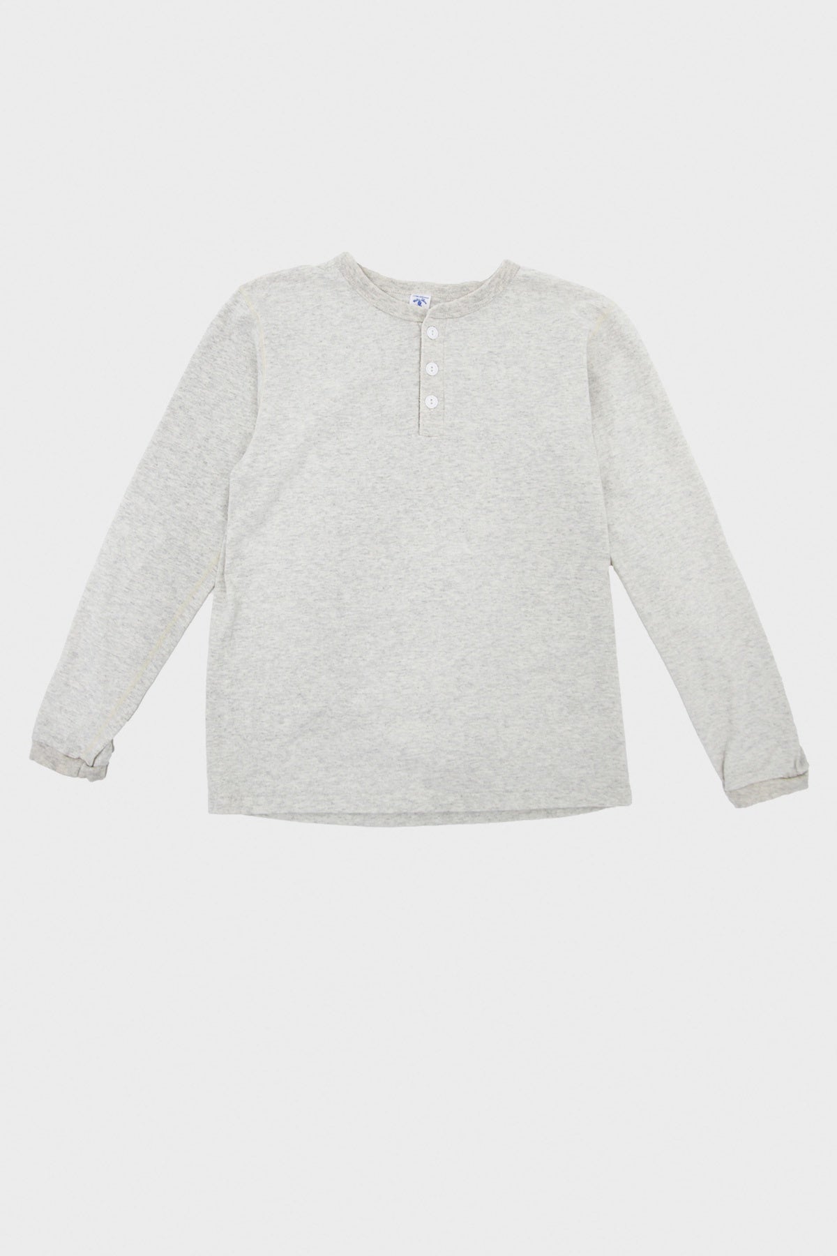 Velva Sheen - Tubular Knit Henley - Oatmeal - Canoe Club