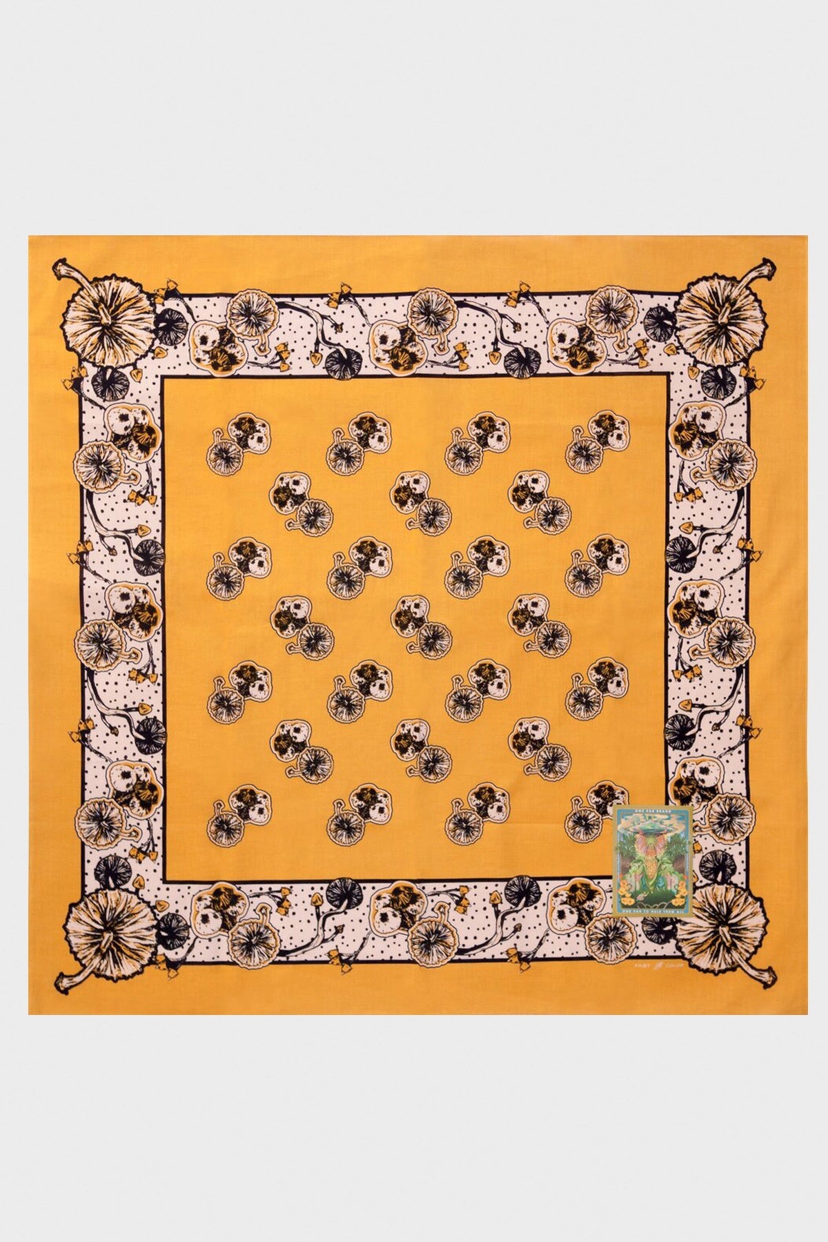 One Ear Brand - "Sincerity" Bandana - Ginko Gold - Canoe Club