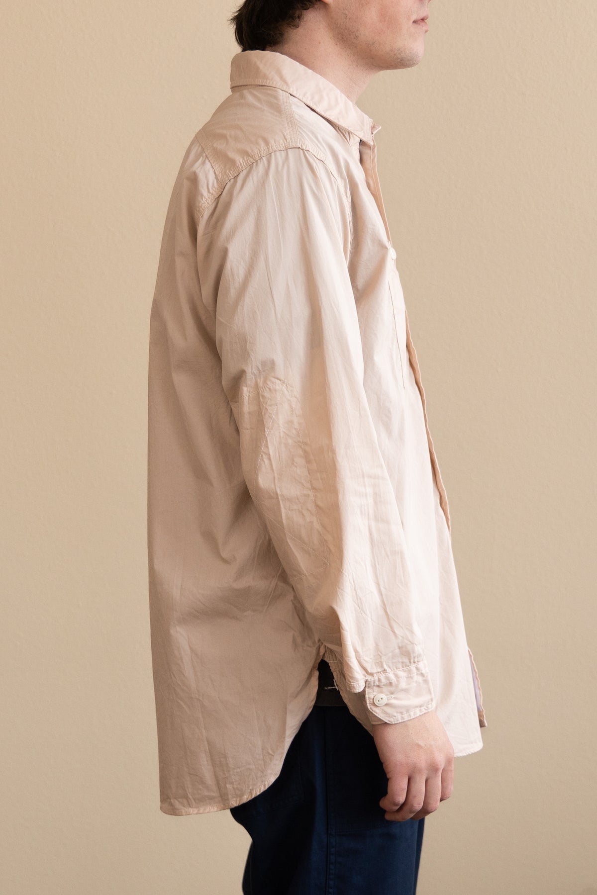 Engineered Garments - Work Shirt - Pink Superfine Poplin - Canoe Club
