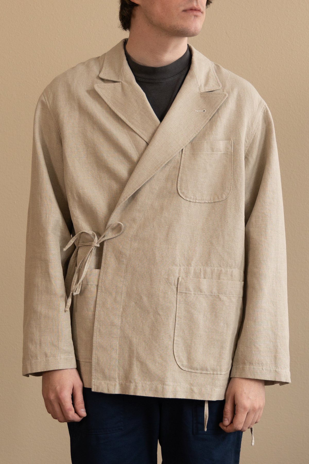 Engineered Garments - D Sum Jacket - Natural Linen Cotton - Canoe Club