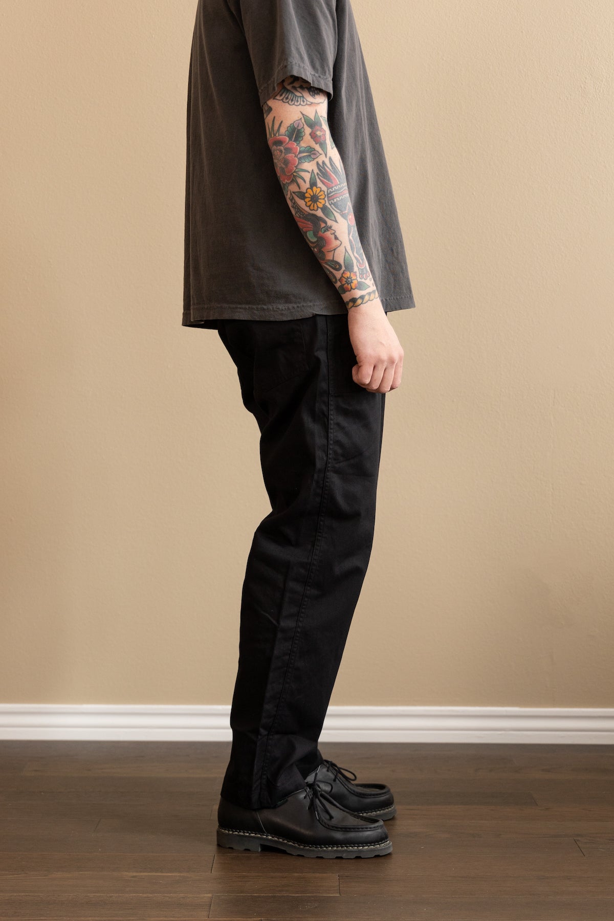 Engineered Garments - Fatigue Pant - Black 6.5oz Flat Twill - Canoe Club