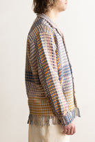 Harago - Antique Merino Wool Fringe Jacket - Mutli - Canoe Club