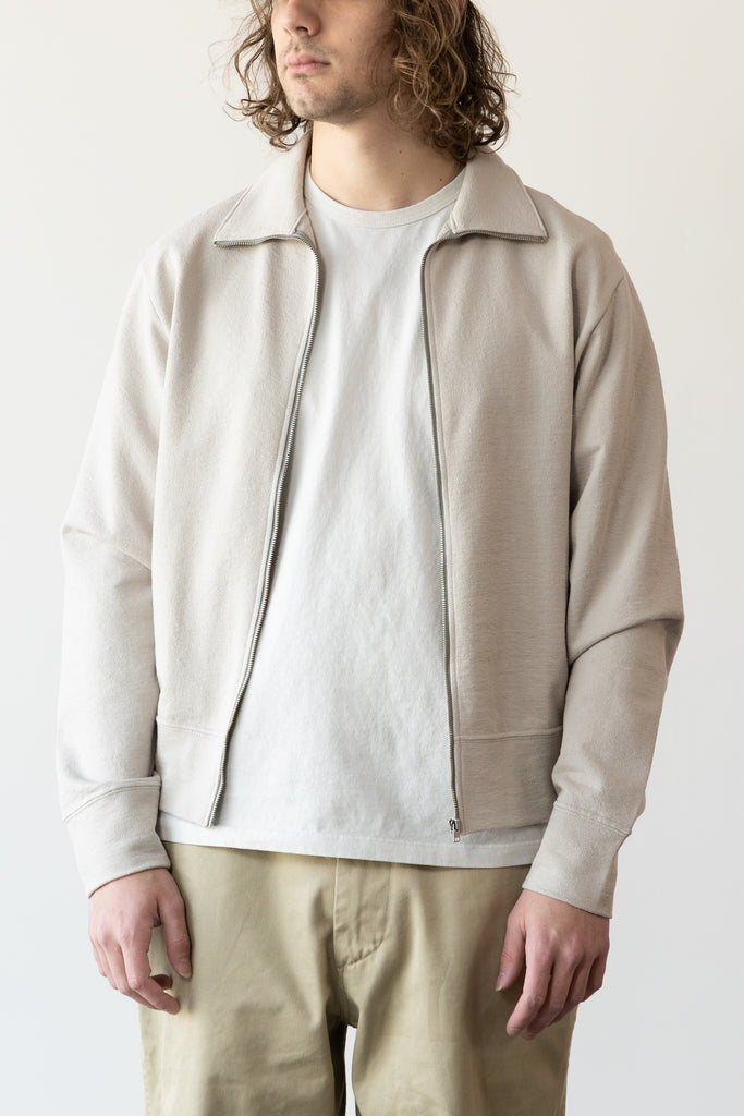 Lady White Co. - Textured Full Zip - Natural - Canoe Club