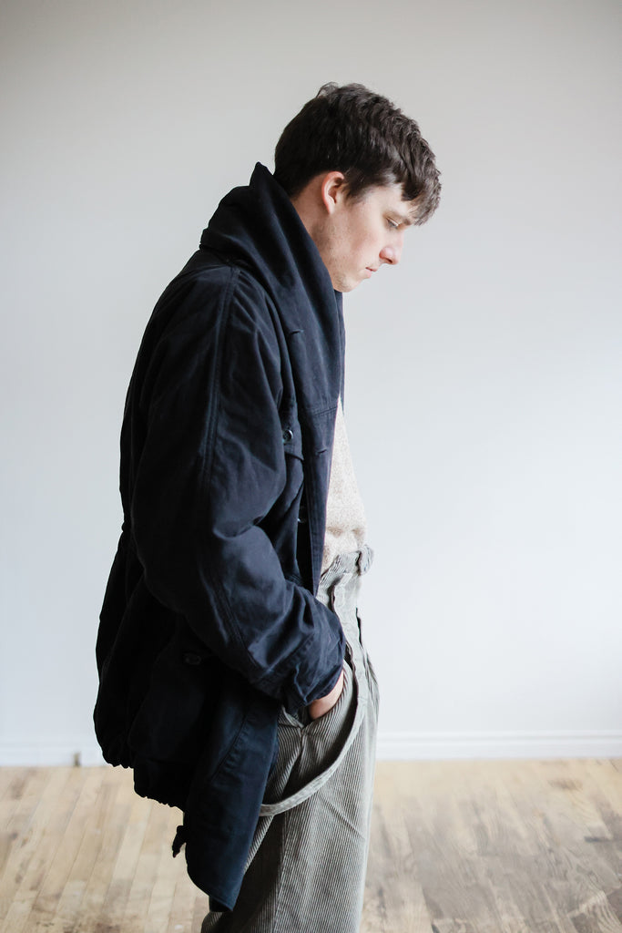 Kapital - Katsuragi Cotton RING Coat - Black - Canoe Club