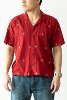 Karu Research - Beaded Camp Shirt - Red - Canoe Club