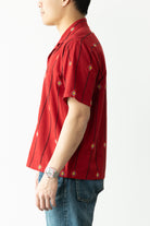 Karu Research - Beaded Camp Shirt - Red - Canoe Club