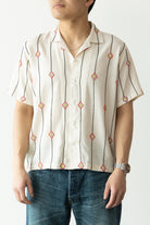 Karu Research - Beaded Camp Shirt - Ecru - Canoe Club