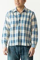 Karu Research - Bhujodi Shirt - Indigo/Ecru - Canoe Club