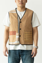 Karu Research - Work Vest - Beige Patchwork - Canoe Club