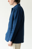 Wythe - Rustic Plainweave Hunting Jacket - Indigo - Canoe Club