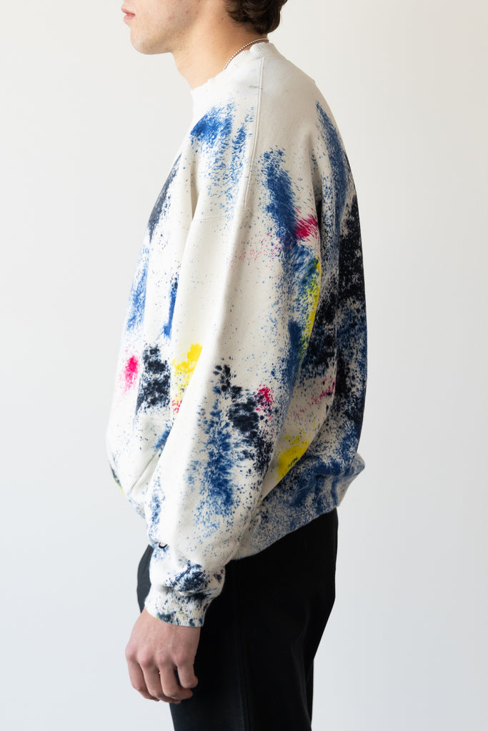 Noma t.d. - Hand Dyed Twist Sweater - Multi - Canoe Club