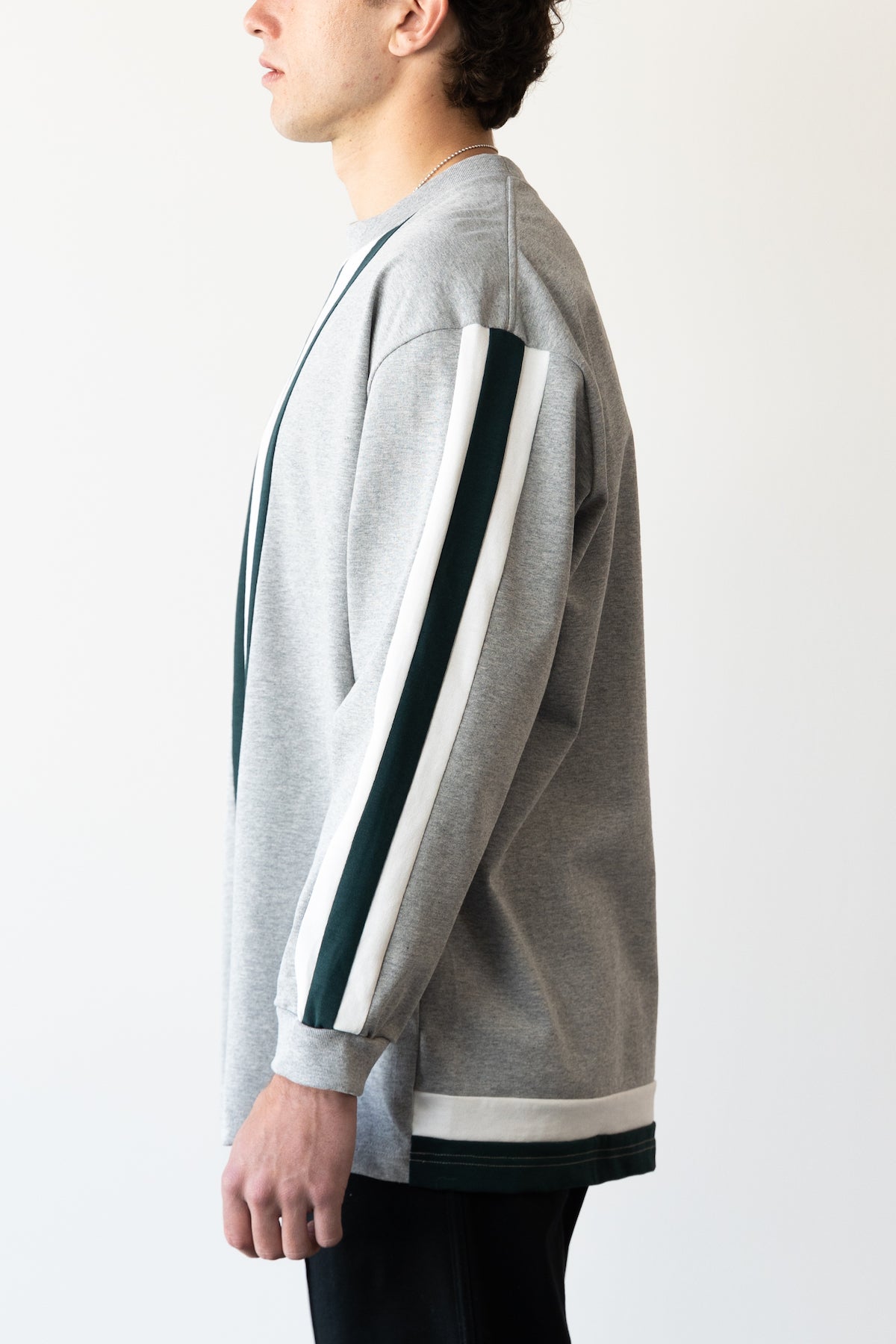 Noma t.d. - Stripe Tee - Gray - Canoe Club