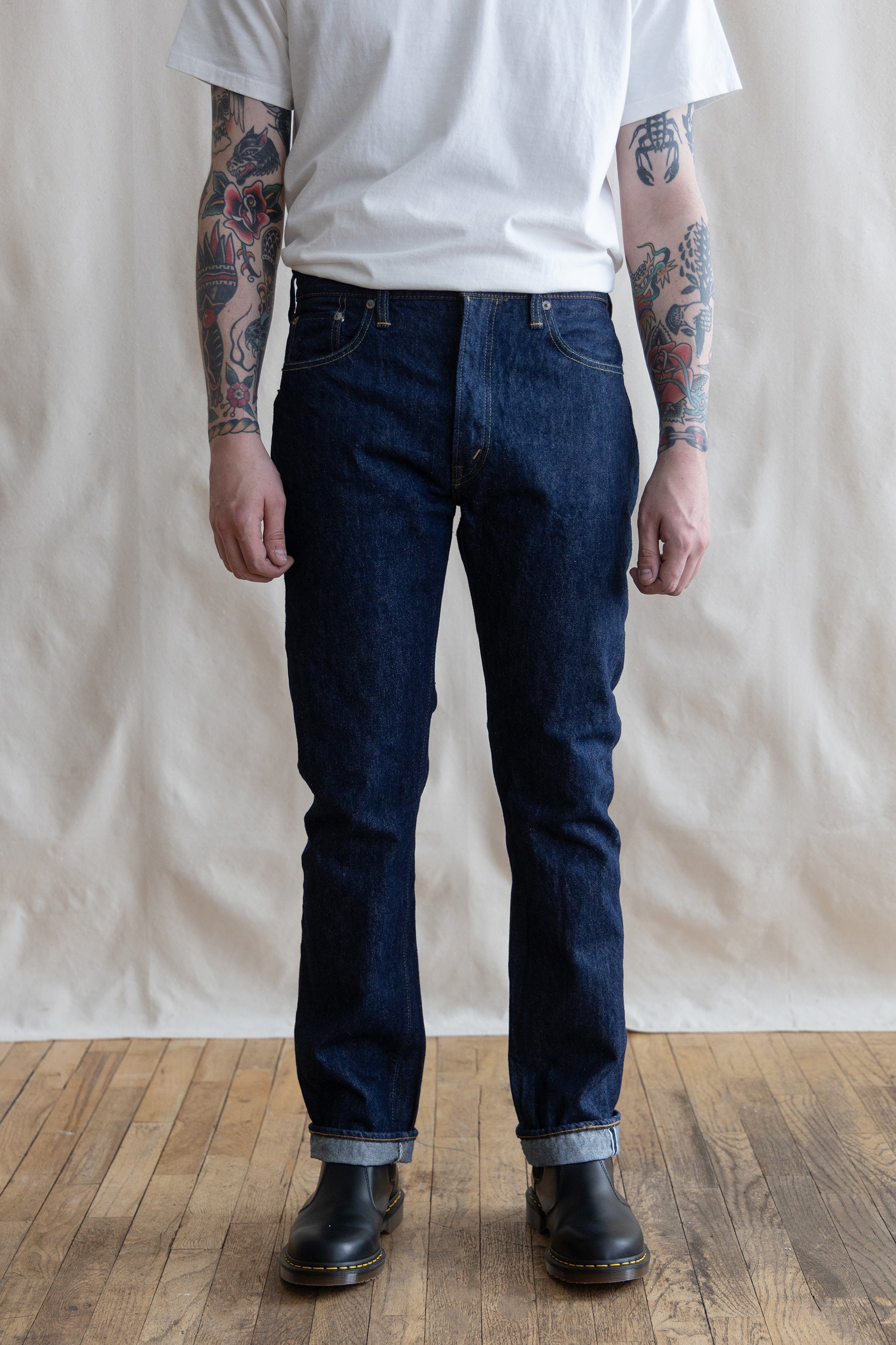 orSlow - 107 Ivy Denim - One Wash - Canoe Club
