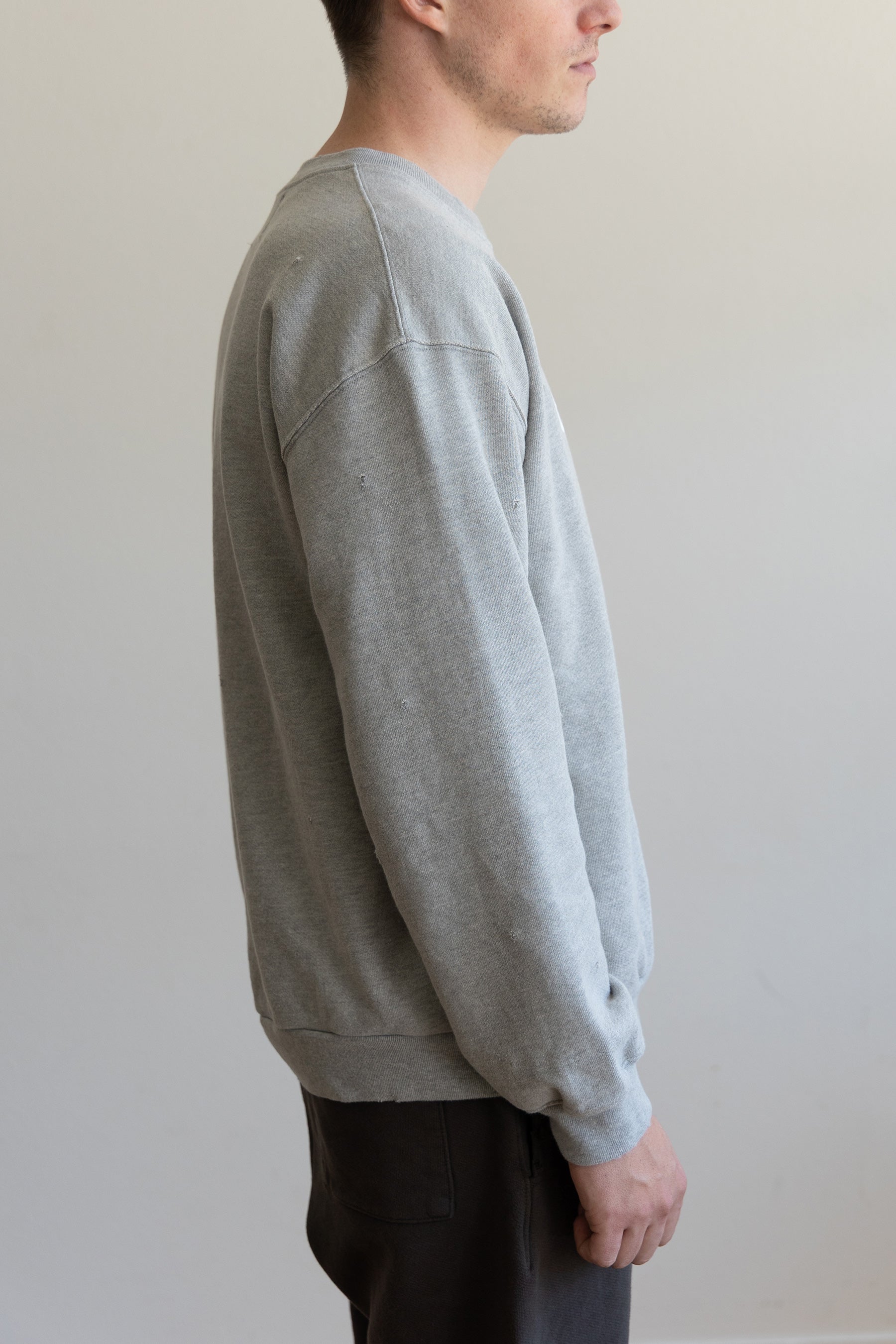 Canoe Club Collaborations - Canoe Club Crewneck - Heather Grey - Canoe Club