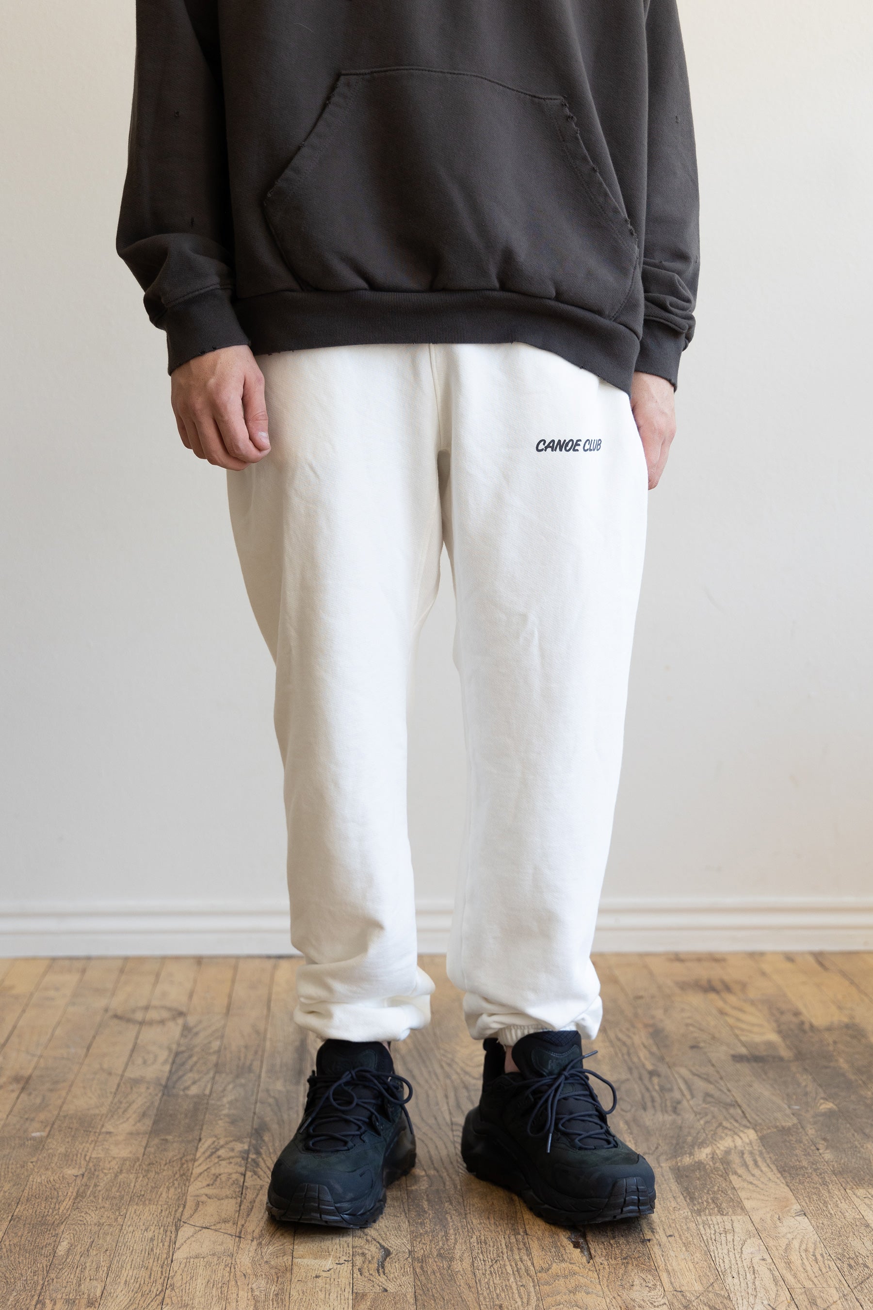 Canoe Club Collaborations - Canoe Club Sweatpant - Natural - Canoe Club