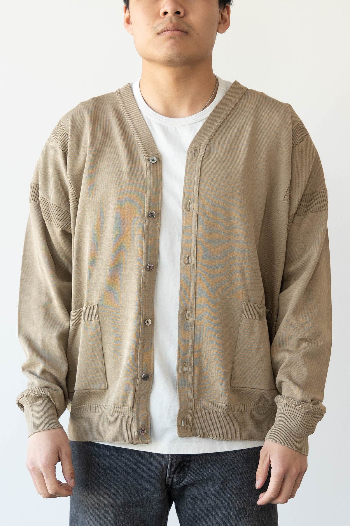 Yashiki - Satoyuki Cardigan - Beige - Canoe Club