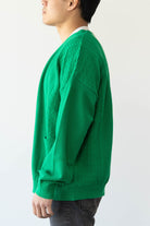 Yashiki - Hanaikada Cardigan - Kelly Green - Canoe Club