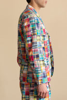 J. Press - India Madras 3 Button Old Fit Jacket - Pink - Canoe Club