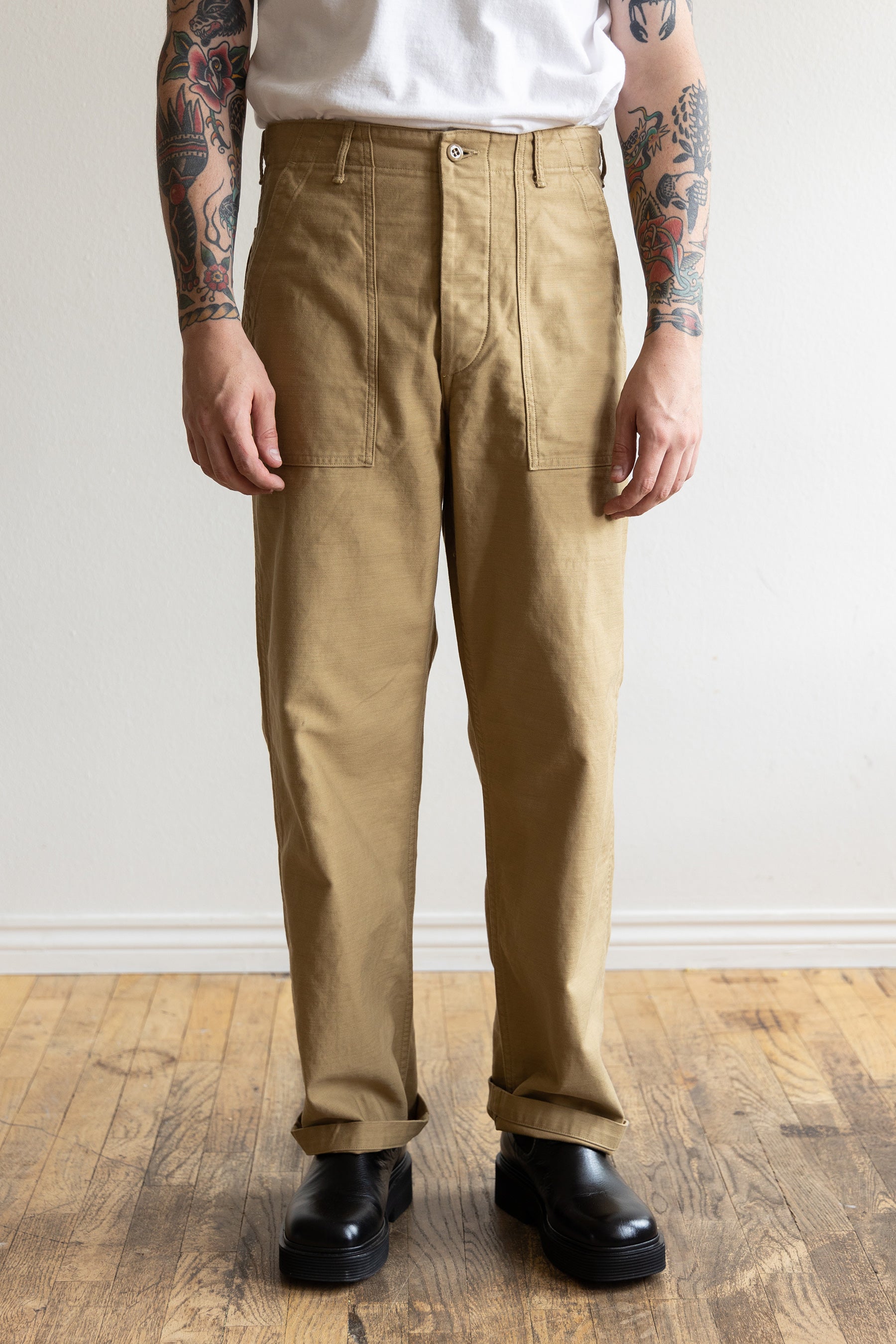 US Army Fatigue Pants (Regular Fit) - Khaki
