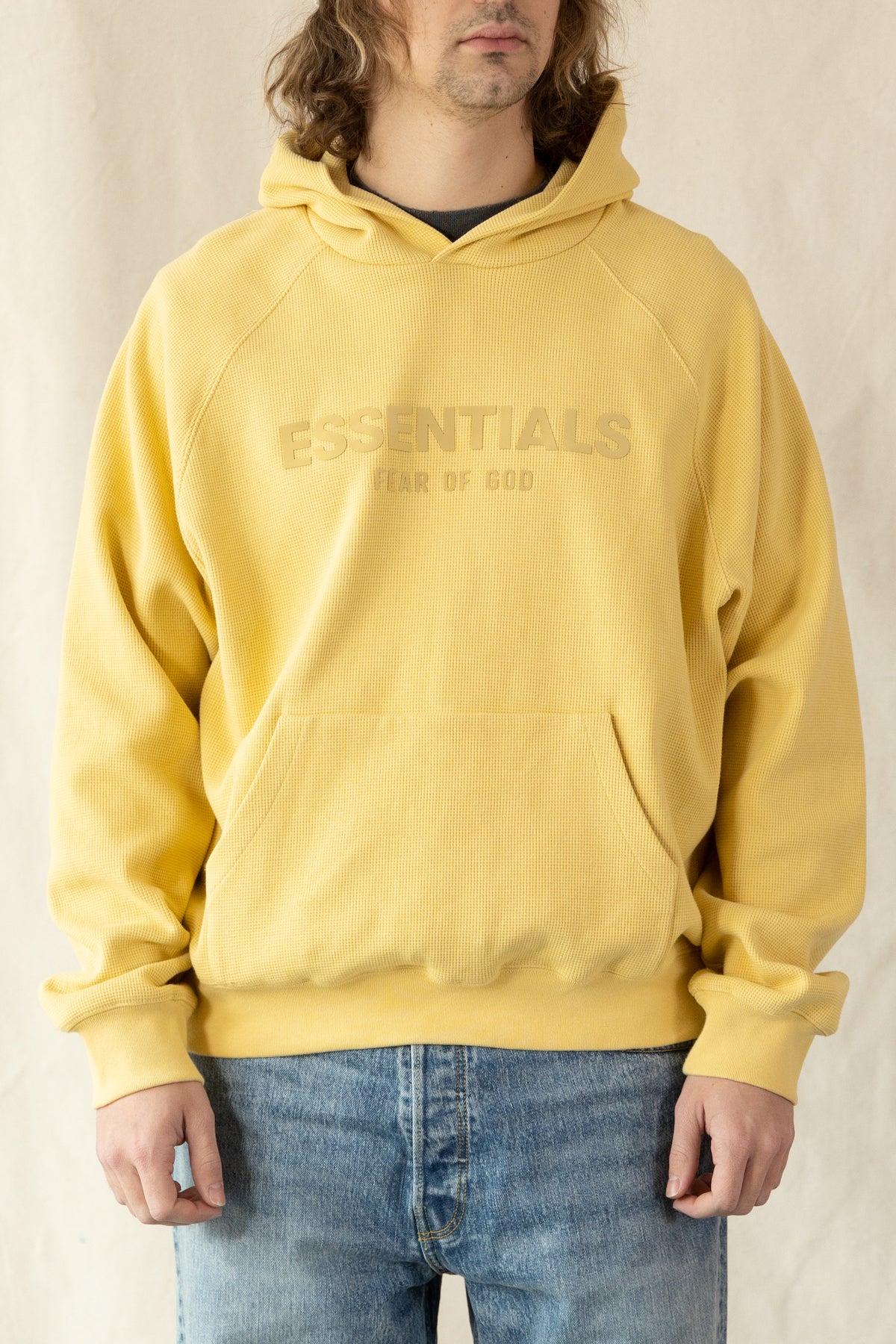 Hooded Sweatshirt Fear Of God Lemonade Hoodie Jersey Hoodie Fear