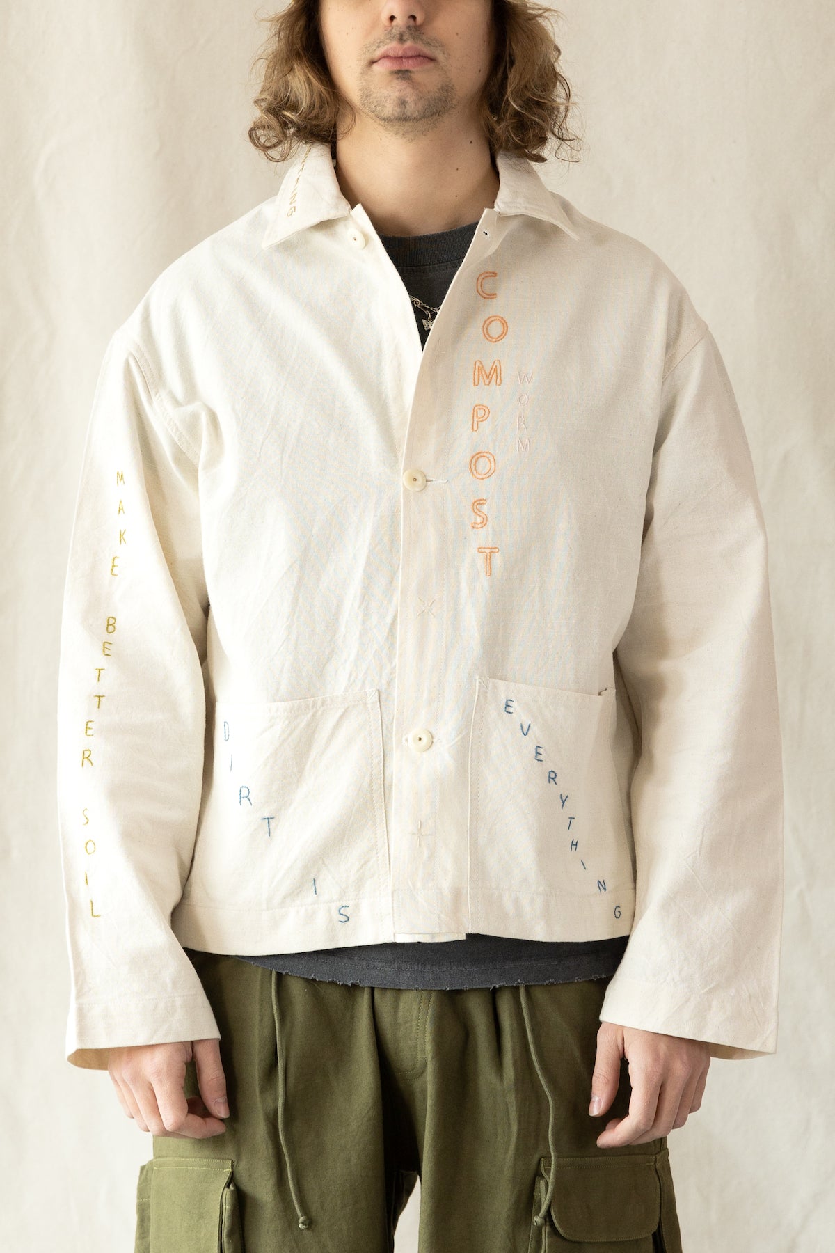 Story Mfg. - SOT Jacket - Ecru Ground Hugger - Canoe Club