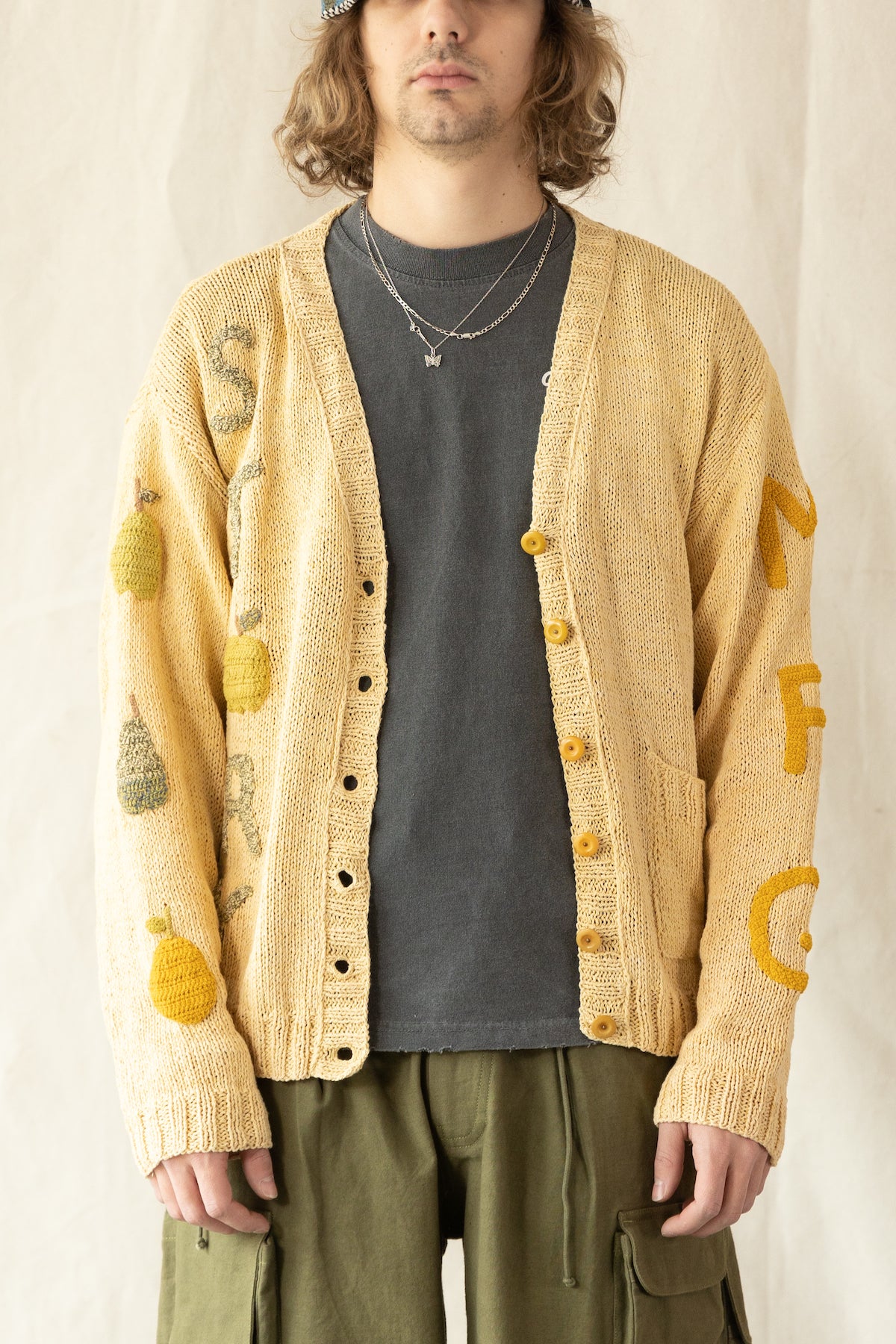 Story Mfg. - Twinsun Cardigan - Lemon - Canoe Club
