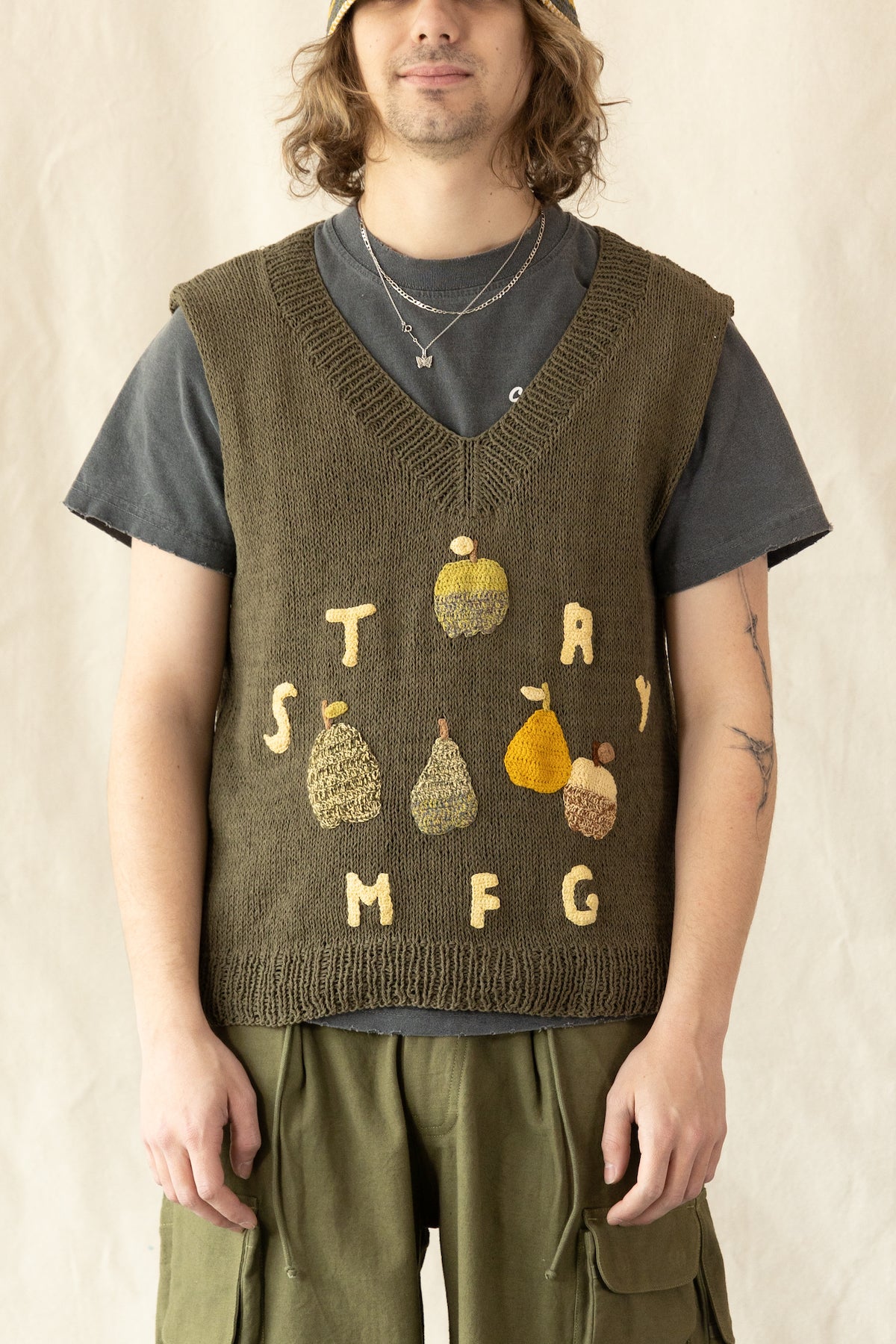 Story Mfg. - Party Vest - Olive - Canoe Club