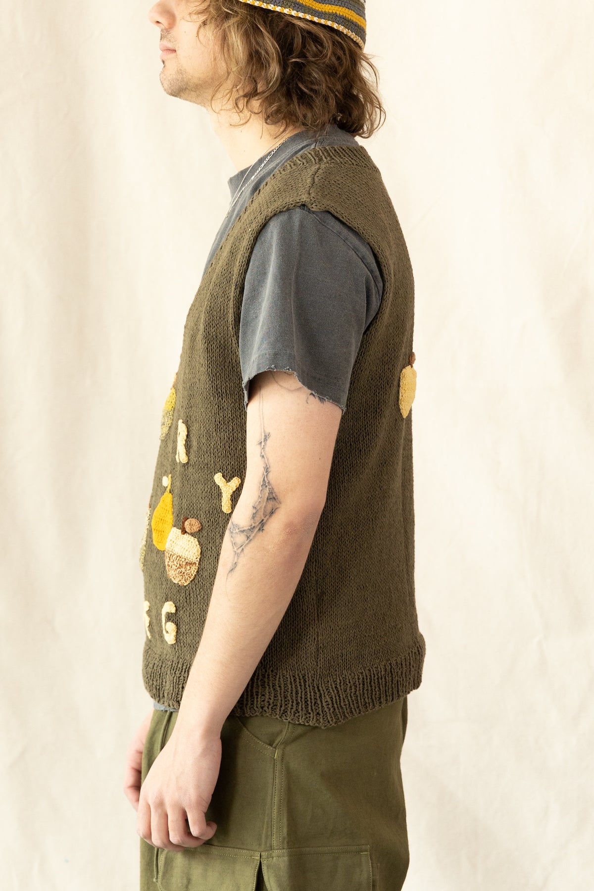 Story Mfg. - Party Vest - Olive - Canoe Club