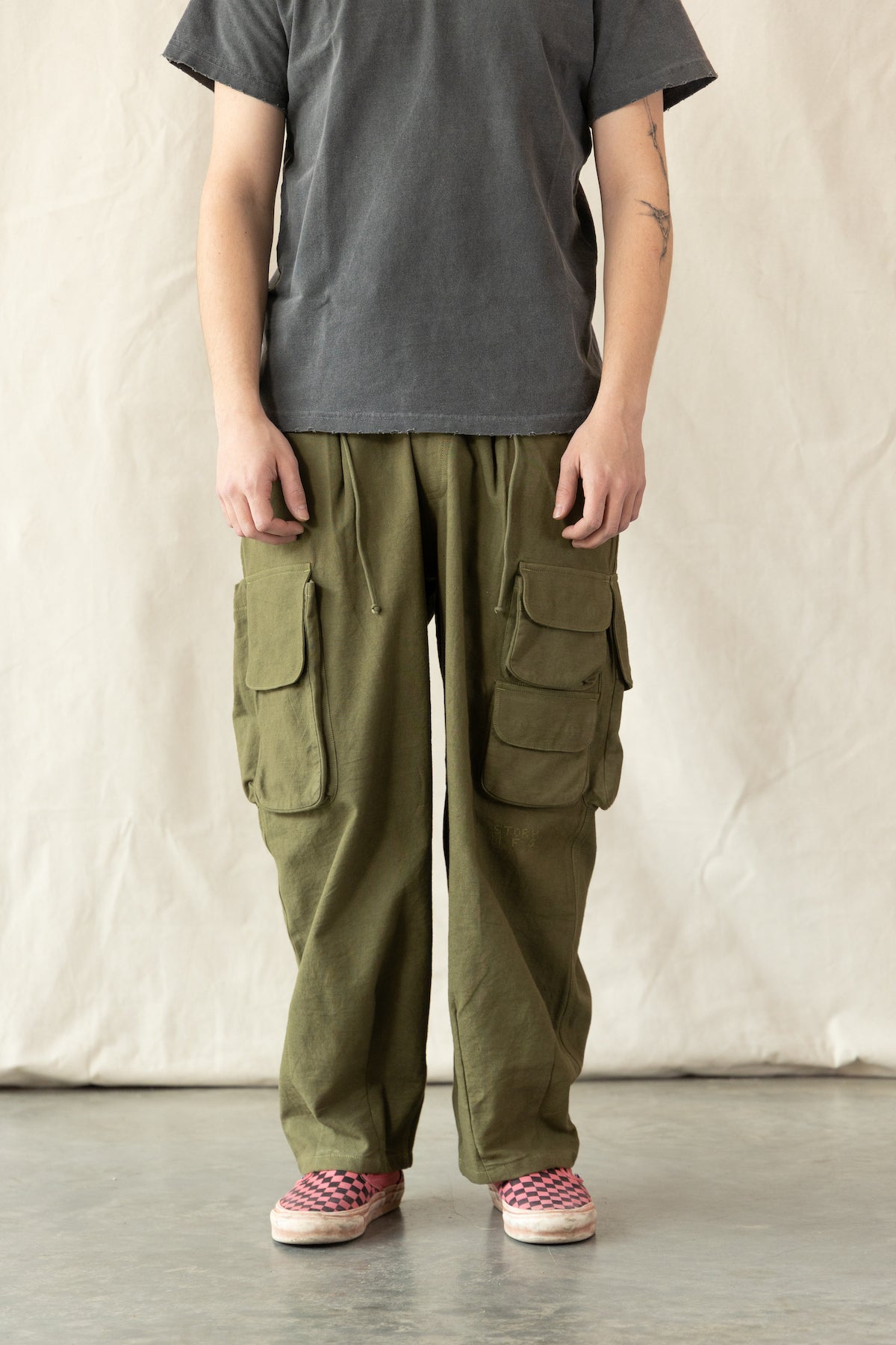 Story Mfg. - Forager Pant - Olive Slub - Canoe Club